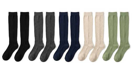 Nimble Ease Bamboo Compression Socks 4 Pack